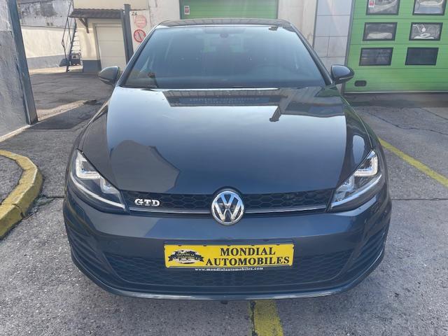VOLKSWAGEN GOLF VII GTD 2.0 TDI 184 CV DSG 6 AUTOMATIQUE 1 ERE MAIN DIESEL